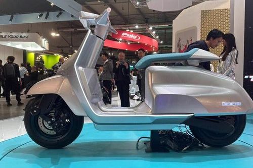 Hình ảnh mẫu xe máy điện Lambretta Elettra