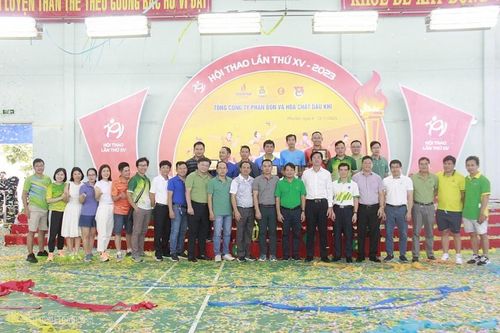 Hội thao PVFCCo lần thứ 15 năm 2023: Đoàn kết, đồng lòng đột phá các giới hạn