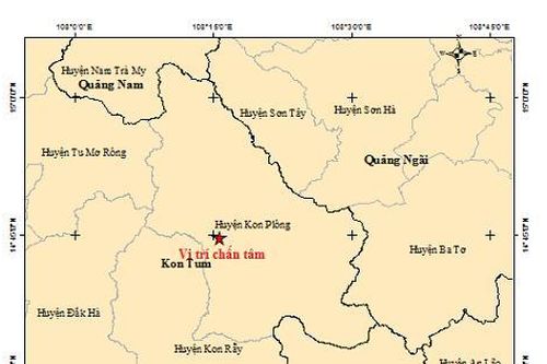Kon Tum lại rung chuyển vì động đất