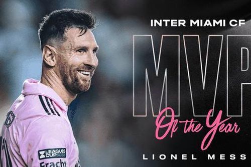 Messi là cầu thủ xuất sắc nhất năm 2023 của Inter Miami