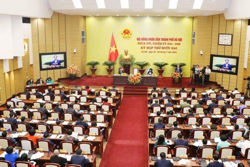 Xem xét, thông qua đồ án điều chỉnh Quy hoạch chung Hà Nội