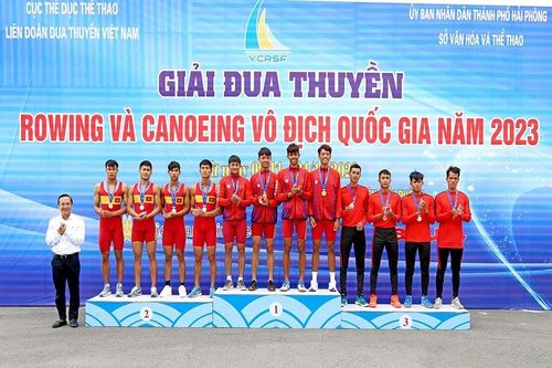 Khai mạc Giải đua thuyền Rowing và Canoeing năm 2023