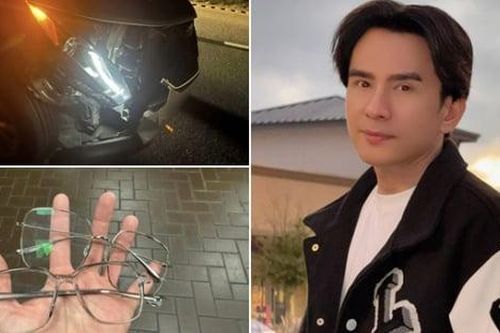 Đan Trường đâm phải nai, bị tai nạn ở Mỹ