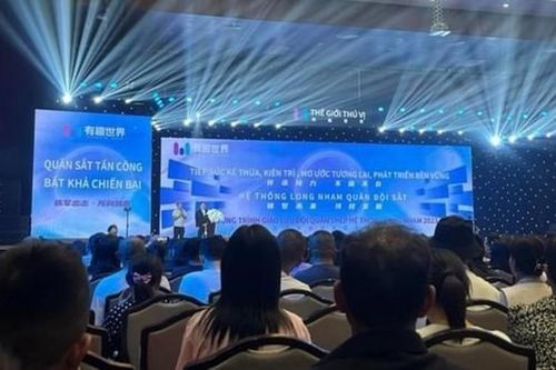Xác minh thông tin dòng 'chữ lạ' tại sự kiện hàng nghìn người Trung Quốc giao lưu ở Hạ Long