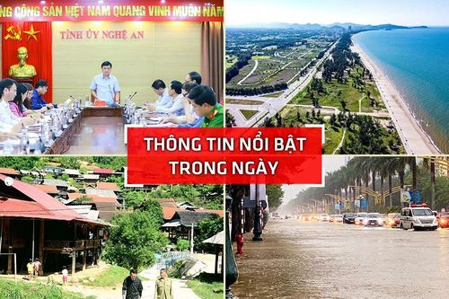 Nghệ An: Thông tin nổi bật ngày 13/11