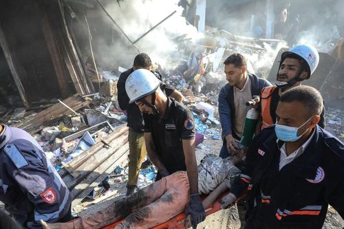 Liên hợp quốc treo cờ rủ tưởng niệm các nhân viên thiệt mạng ở Dải Gaza