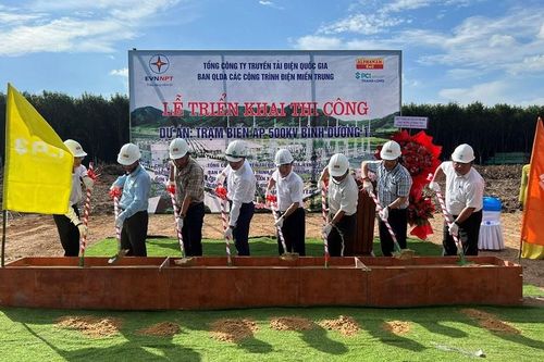 Xây Trạm biến áp 500kV nâng cấp truyền tải điện cho Bình Dương