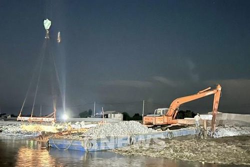 Dự án luồng cho tàu biển trọng tải lớn vào sông Hậu giai đoạn 2 sắp hoàn thành