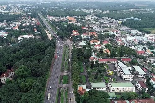 Huyện Trảng Bom đạt 52/63 tiêu chí đô thị loại IV