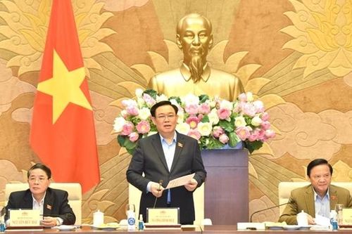Chủ tịch Quốc hội Vương Đình Huệ chủ trì cuộc họp về dự thảo Nghị quyết áp dụng thí điểm chính sách hỗ trợ đầu tư trong lĩnh vực công nghệ cao