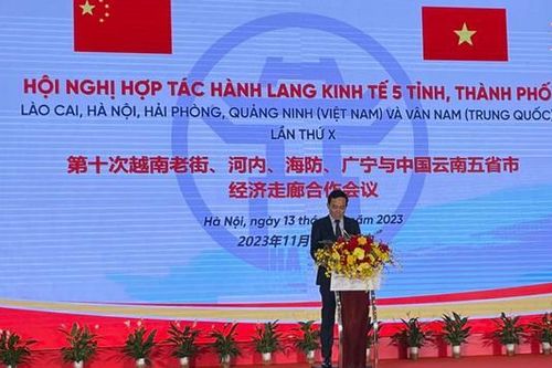 Hội nghị hợp tác hành lang kinh tế Việt - Trung lần thứ X