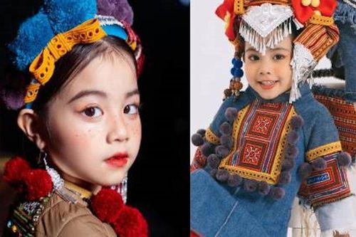 Hoàng Diệp thành mẫu nhí ít tuổi nhất lịch sử Vietnam International Fashion Week