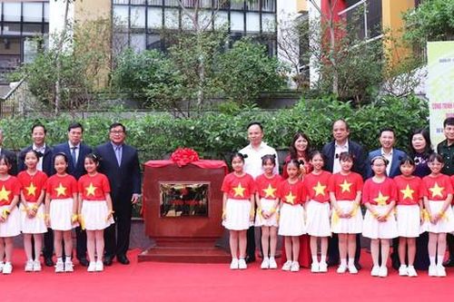 Quận Hoàng Mai có thêm 2 trường học khang trang, hiện đại