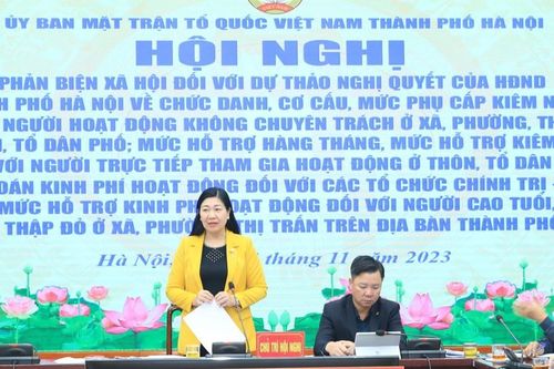 Hà Nội: Dự kiến tăng 738 tỷ đồng/năm cho chính sách cán bộ cơ sở