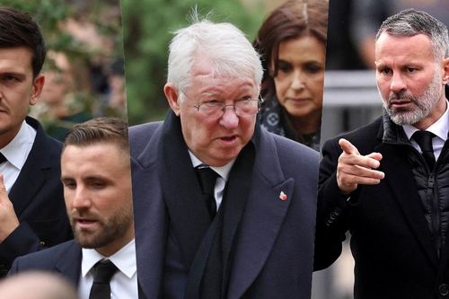 Sir Alex và các huyền thoại MU lặng lẽ trong ngày đưa tiễn Sir Bobby Charlton