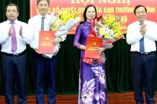 Bổ nhiệm 2 Phó Chánh Văn phòng Tỉnh ủy, Phó Viện trưởng Viện KSND tỉnh