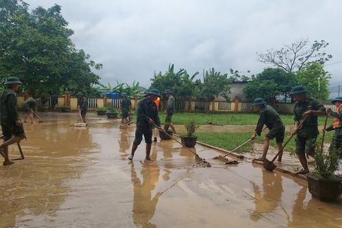 Quảng Trị: Huy động lực lượng tìm kiếm người mất tích, khắc phục hậu quả mưa lũ