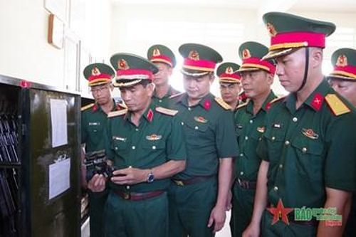 Quân khu 7 kiểm tra công tác quân sự, quốc phòng tại tỉnh Long An