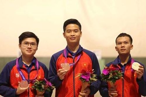 Việt Nam giành 9 huy chương vàng tại Giải vô địch bắn súng Đông Nam Á lần thứ 45