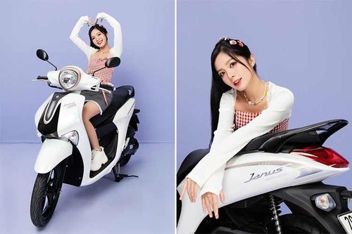 Yamaha Janus 'người bạn đồng hành' của diễn viên Ngọc Huyền