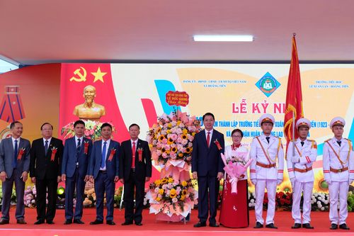 Trường Tiểu học Lê Xuân Lan kỷ niệm 100 năm thành lập