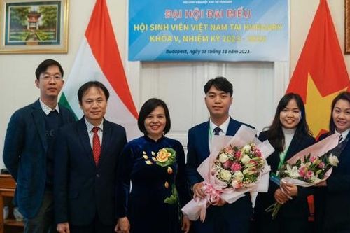 Hội sinh viên Việt Nam tại Hungary tổ chức Đại hội lần thứ V, nhiệm kỳ 2023-2025