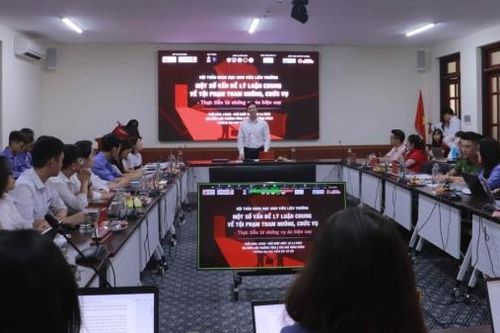 Đại học Kiểm sát Hà Nội tổ chức hội thảo khoa học chào mừng ngày Pháp luật Việt Nam