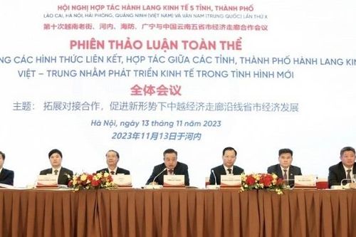 Mở rộng các hình thức liên kết, hợp tác giữa các tỉnh, thành phố hàng lang kinh tế Việt - Trung