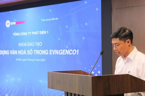 Tập huấn xây dựng văn hóa số ở EVNGENCO1