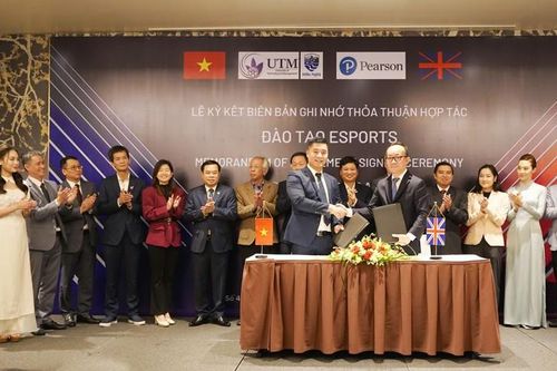 Trường đại học Việt Nam hợp tác với Vương Quốc Anh đào tạo thể thao điện tử