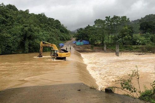 Quảng Trị: Mưa lớn khiến nhiều địa phương trong tỉnh bị ngập lụt