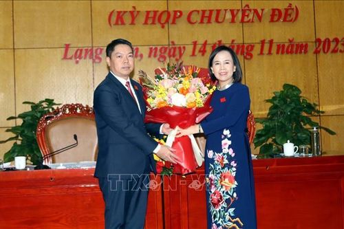 Ông Đoàn Thanh Sơn được bầu giữ chức Phó Chủ tịch UBND tỉnh Lạng Sơn