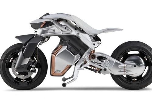 Cận cảnh Yamaha Motoroid 2 - Mẫu mô tô điện tự lái