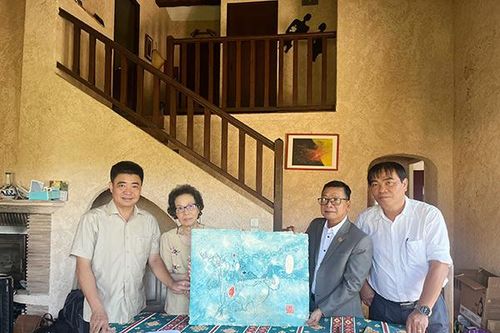 Đà Nẵng: Mở niêm phong bộ sưu tập tranh của danh họa Lê Bá Đảng do trí thức Việt kiều hiến tặng