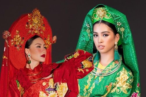 Mang văn hóa hầu đồng đi chinh chiến quốc tế, fan mong Tiểu Vy sẽ rót vía cho Bùi Quỳnh Hoa