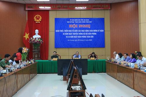 An Giang hướng đến kỷ niệm Ngày Biên phòng toàn dân