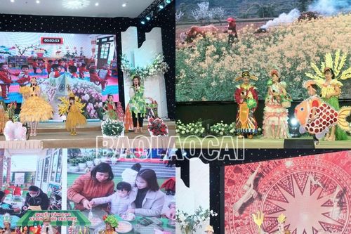 Sôi nổi Hội thi 'Dinh dưỡng với sức khỏe trẻ em mầm non tỉnh Lào Cai, năm học 2023 - 2024'