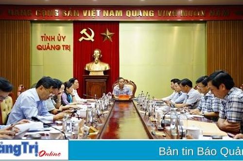 Chủ trương của Ban Thường vụ Tỉnh ủy về một số nội dung quan trọng