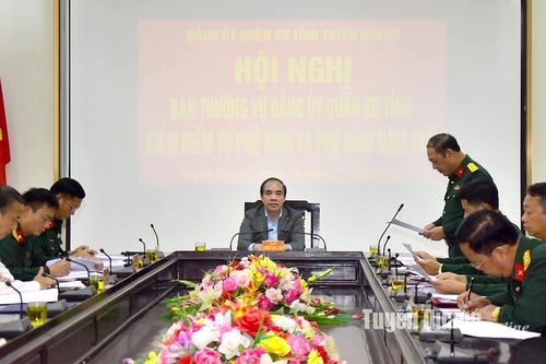 Lãnh đạo công tác quân sự - quốc phòng toàn diện, đồng bộ, thống nhất, hiệu quả, thiết thực