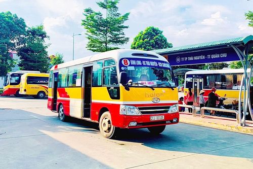 Thái Nguyên có 11 tuyến xe buýt nội tỉnh và liền kề