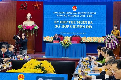 HĐND huyện Võ Nhai: Quyết nghị một số nội dung về kế hoạch đầu tư công