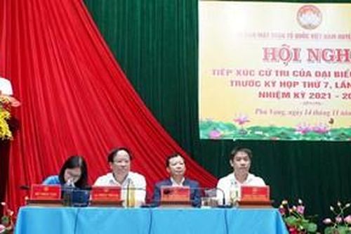 Cử tri Phú Vang, Phong Điền quan tâm hạ tầng giao thông và đầu tư cho di tích