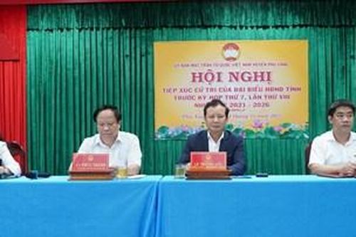 Cử tri đề nghị đầu tư hạ tầng kênh mương thủy lợi, xử lý tình trạng ô nhiễm môi trường