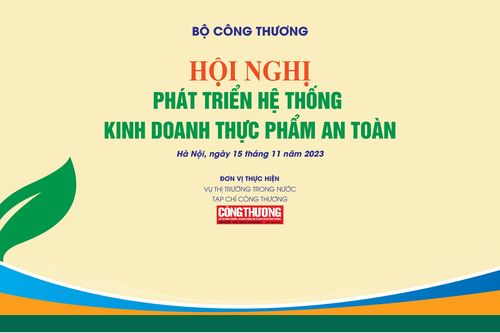Sắp diễn ra Hội nghị 'Phát triển hệ thống kinh doanh thực phẩm an toàn'