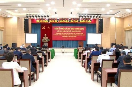 Đảng ủy Bộ Xây dựng quán triệt nội dung cuốn sách của Tổng Bí thư Nguyễn Phú Trọng