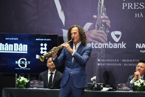 Tối nay, Kenny G sẽ biểu diễn tại Hà Nội