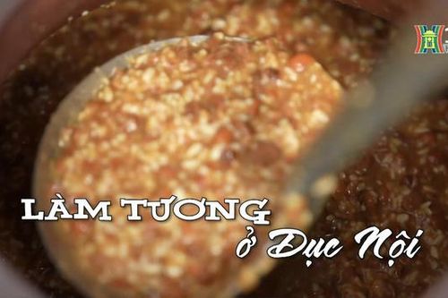 Làm tương ở Dục Nội| Nhịp sống Hà Nội| 14/11/2023