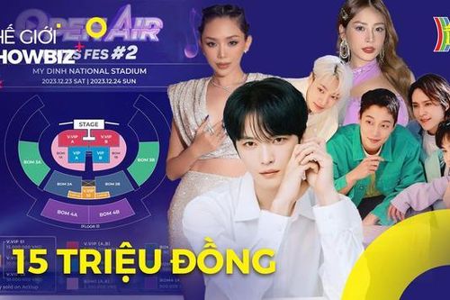 Giá vé 'khủng' của Lễ hội âm nhạc Giáng sinh lớn nhất Hà Nội | Thế giới Showbiz | 14/11/2023