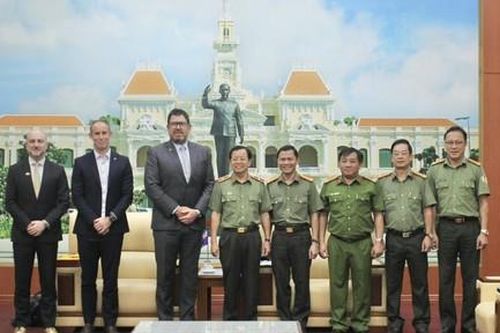 Công an TPHCM tiếp và làm việc với Tổng Lãnh sự New Zealand tại TPHCM