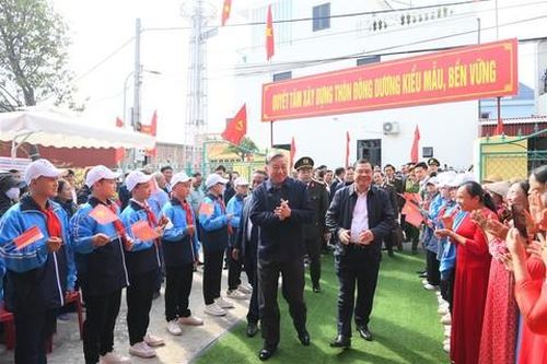 Bộ trưởng Tô Lâm dự Ngày hội 'Đại đoàn kết toàn dân tộc' tại tỉnh Nam Định